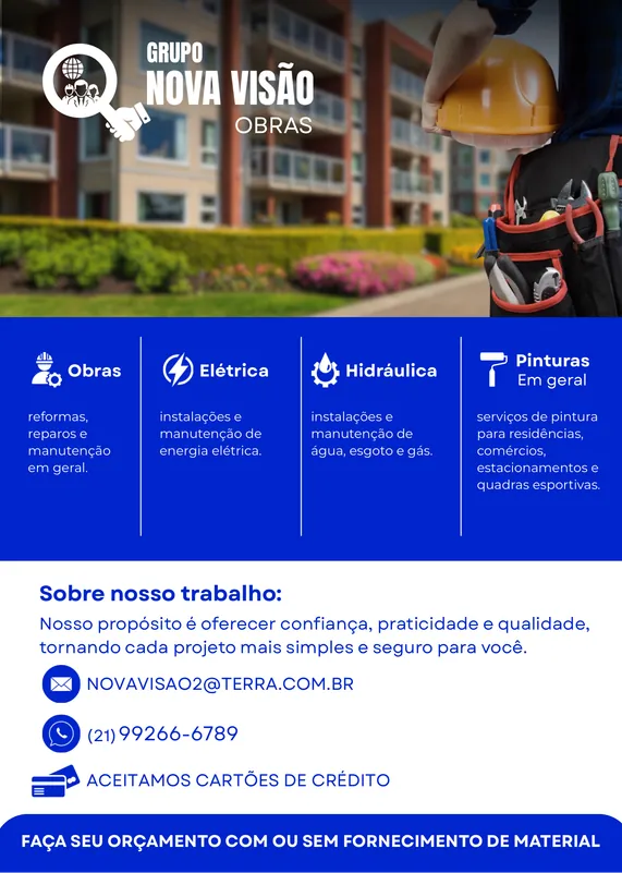 Material do projeto Grupo Nova Visão